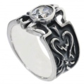 Кольцо, серебро 925, циркон 032 02 21-04268 2010 г инфо 9673w.