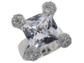 Кольцо, серебро 925, циркон 001 02 21-00230 2010 г инфо 9845w.