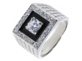 Кольцо, серебро 925, циркон,эмаль 912 02 21-03962 2009 г инфо 9872w.
