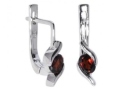 Серьги, серебро 925, гранат 008 01 21-03465 2009 г инфо 10000w.