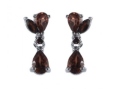 Серьги, серебро 925, гранат 004 01 21sk-00248 2010 г инфо 10070w.