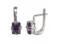 Серьги, серебро 925, циркон 008 01 21-03348 2010 г инфо 10099w.