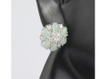 Серьги, серебро 925, кристалл Сваровски,циркон 001 01 21-01537 2009 г инфо 10112w.
