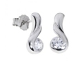 Серьги, серебро 925, циркон 006 01 21sk-00435 2009 г инфо 10125w.