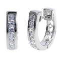 Серьги, серебро 925, циркон 012 01 21-03234 2010 г инфо 10130w.