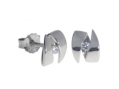 Серьги, серебро 925, циркон 006 01 21spk-00337 2009 г инфо 10163w.