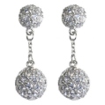 Серьги, серебро 925, циркон 012 01 21-03233 2010 г инфо 10199w.