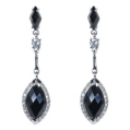 Серьги, серебро 925, оникс,циркон 012 01 21-02862 2010 г инфо 10200w.