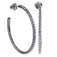 Серьги, серебро 925, циркон 012 01 21-03235 2010 г инфо 10206w.