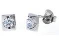 Серьги, серебро 925, циркон 002 01 21-03007 2010 г инфо 10241w.