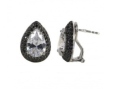 Серьги, серебро 925, циркон 008 01 21-03367 2010 г инфо 10252w.
