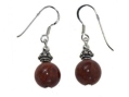 Серьги, серебро 925, коралл 010 01 21-02273 2010 г инфо 10257w.