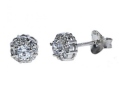 Серьги, серебро 925, циркон 008 01 21-02956 2010 г инфо 10373w.