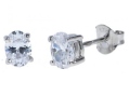 Серьги, серебро 925, циркон 002 01 21-03079 2010 г инфо 10401w.
