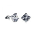 Серьги, серебро 925, циркон 005 01 21-03324 2010 г инфо 10415w.