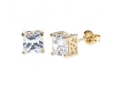 Серьги, серебро 925, циркон 023 01 21-02848 2010 г инфо 10498w.