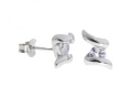 Серьги, серебро 925, циркон 006 01 21sk-00431 2009 г инфо 10532w.